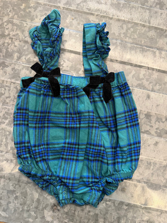 Baby Cat&Jack Plaid Body Piece - 12M