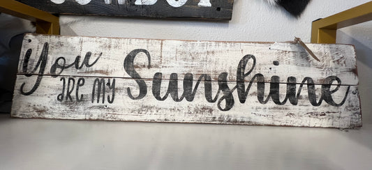 My Sunshine Wood Sign