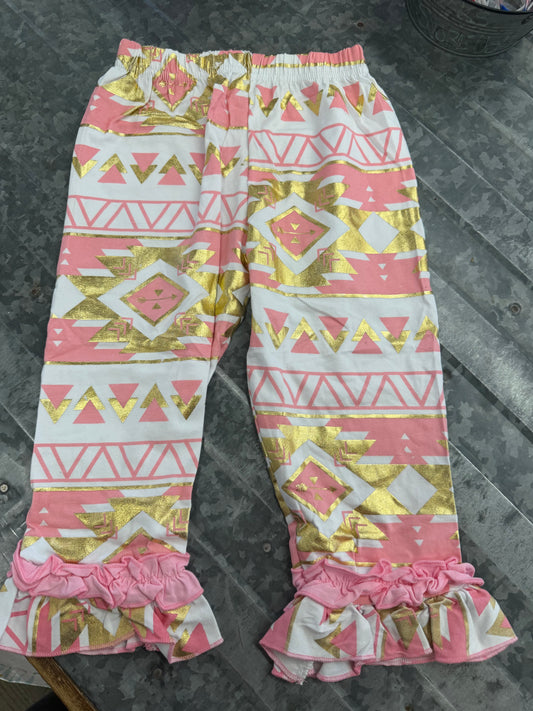 Boutique Aztec Pull On Bells- 4