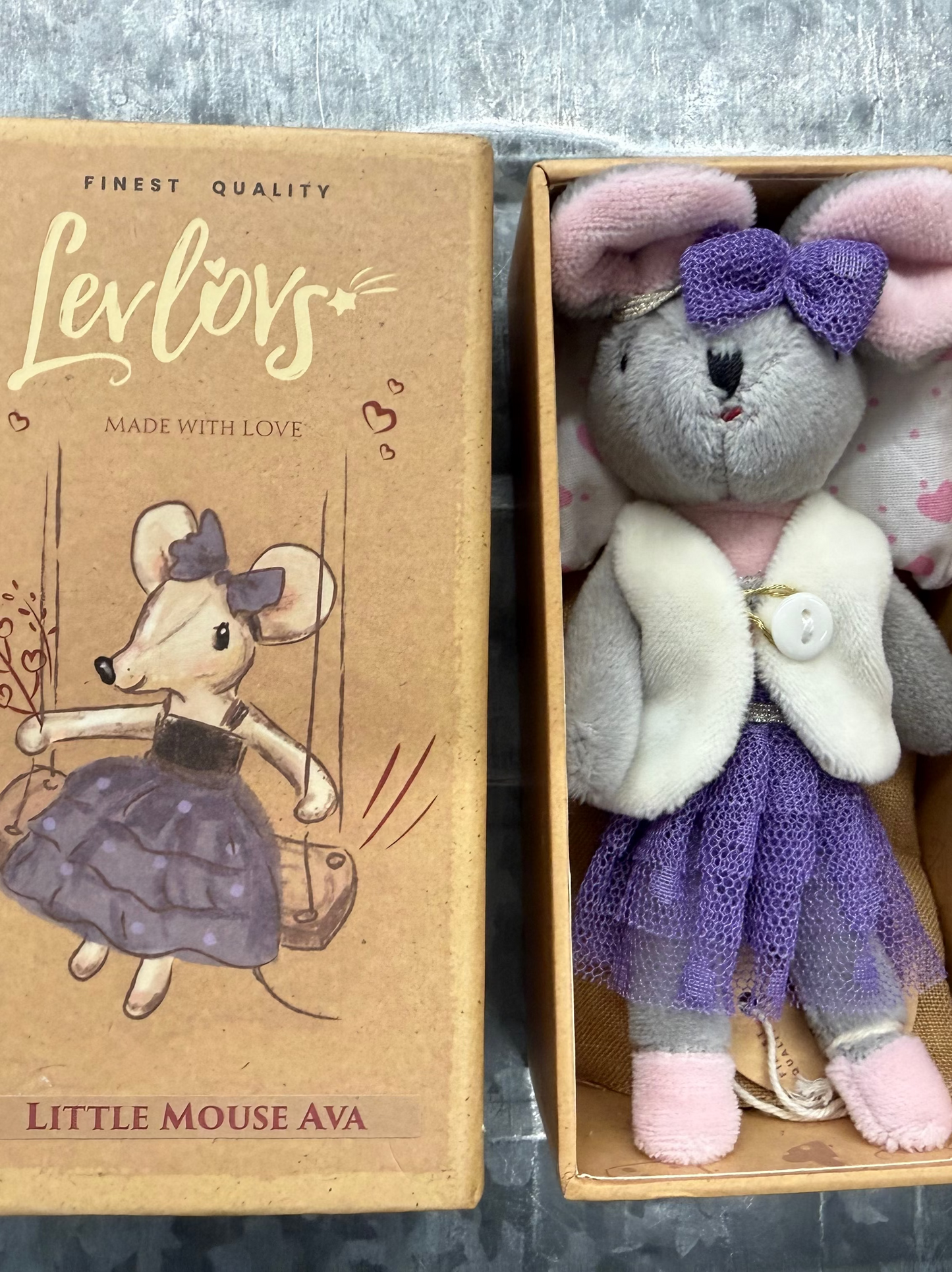 Little Sister Mouse in a Box