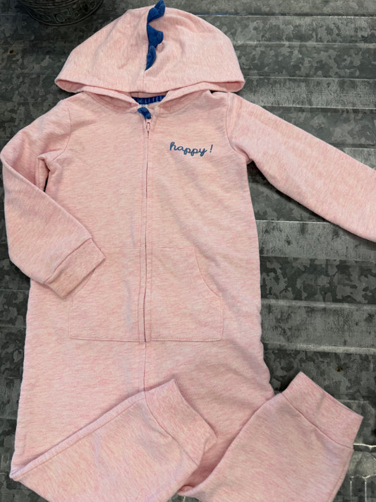 Carter Pink Bodysuit Hoodie - 24M