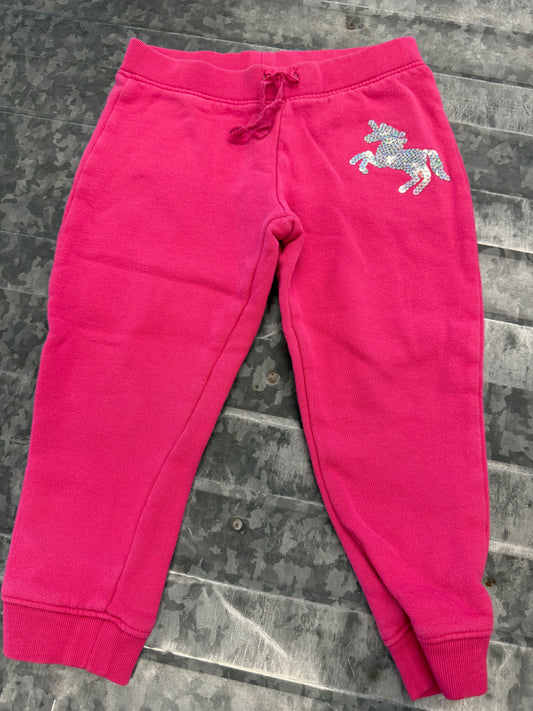 Carter Pink Unicorn Sweats - 3T