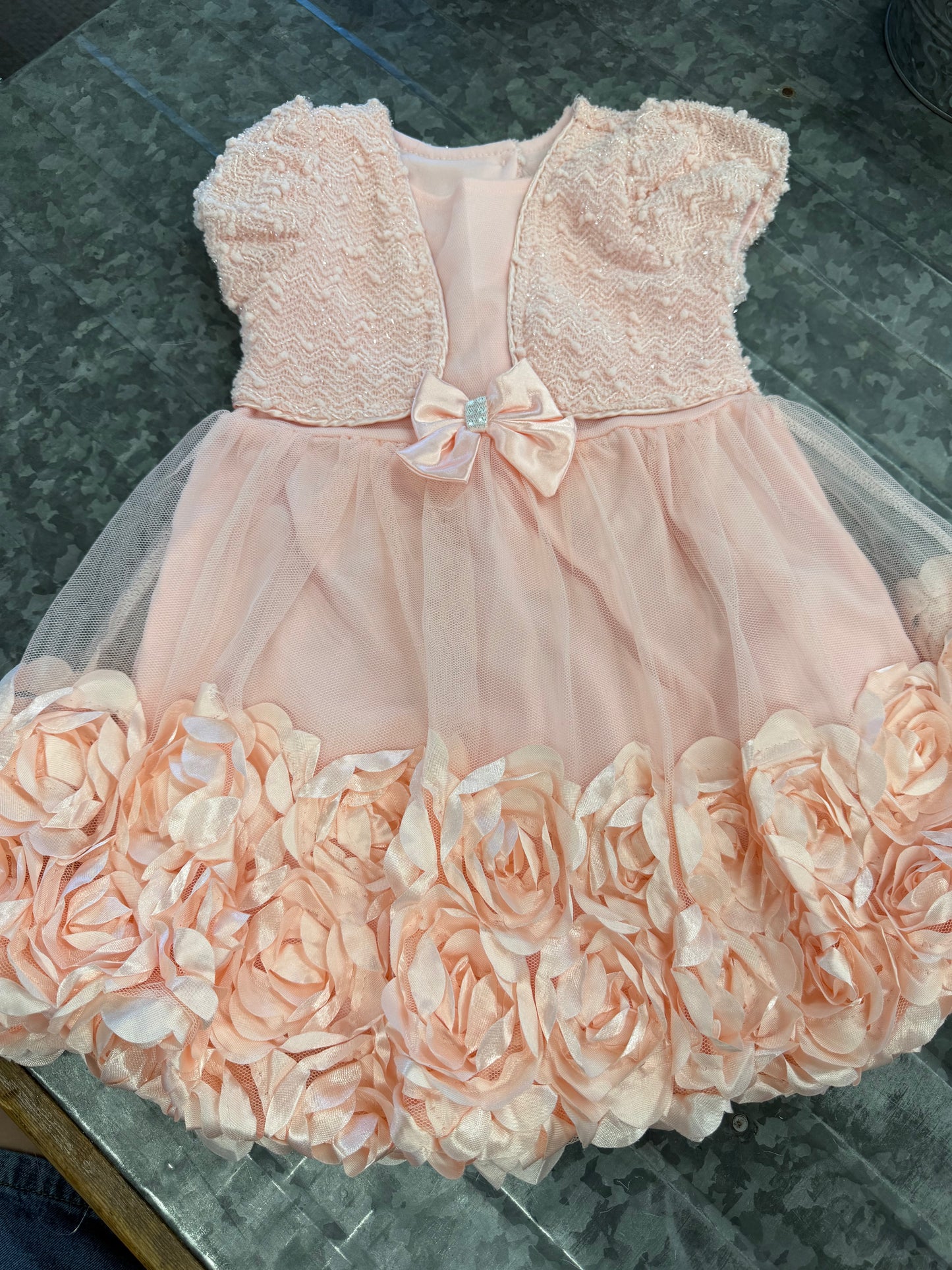 Nannette Baby Pink Dress - 24M