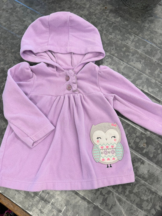 COM Purple Owl Sweatshirt - 12M