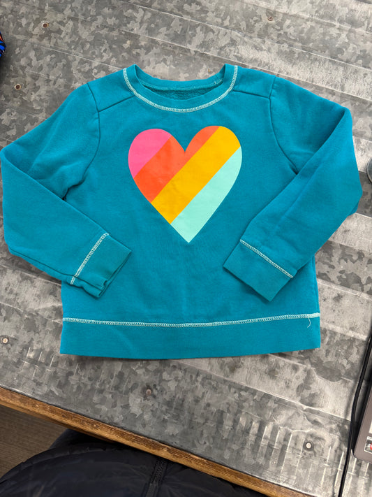 Cat&Jack Heart Sweater - 5T