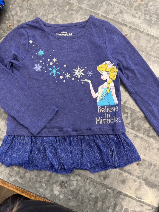 Disney Frozen LS Shirt - 4T