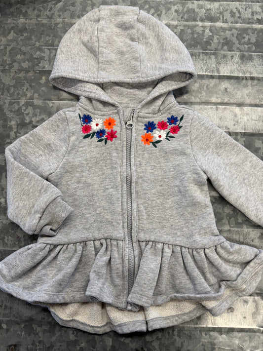 DIP Zip-UP Hoodie Sweatshirt - 12/18M