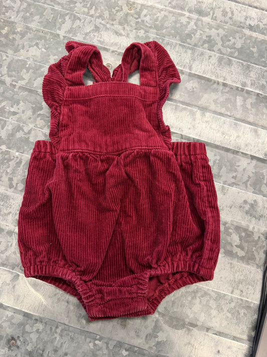 Old Navy Corduroy Ruffle Overalls - 12/18M
