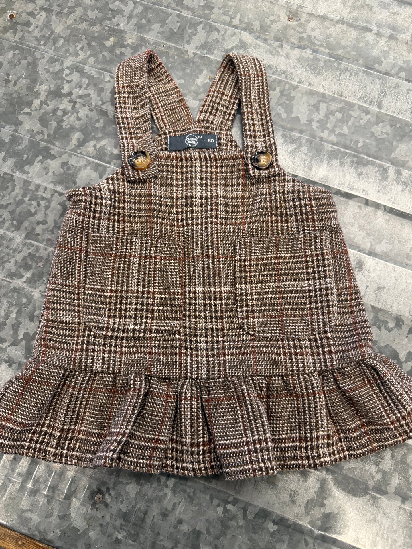 Cheryl Baby Overall Dess - 12M