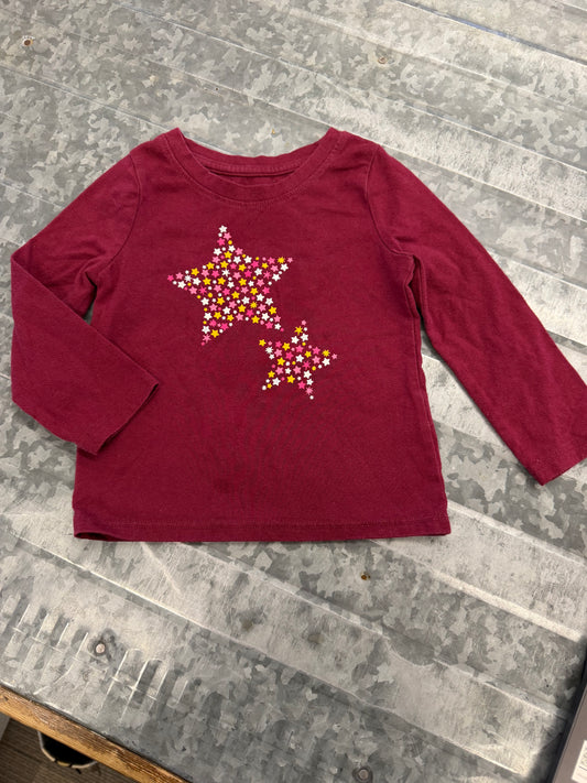 Cat&Jack Star LS Shirt - 18M