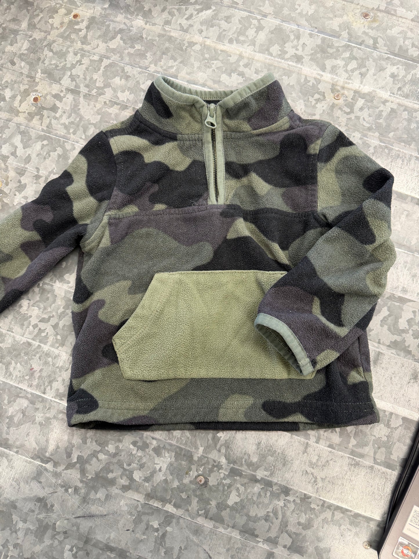 OshKosh Camo Quarter Zip - 18M