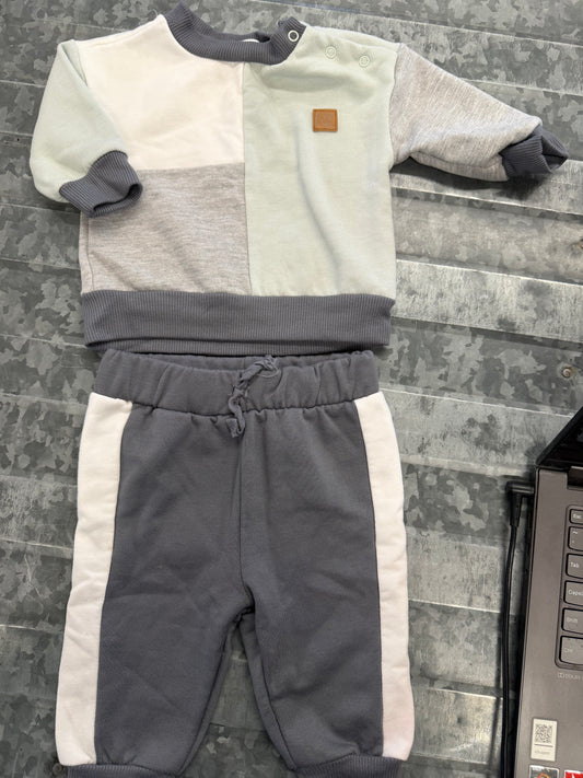 Rachel Zoe Sweat Set - 0/3M