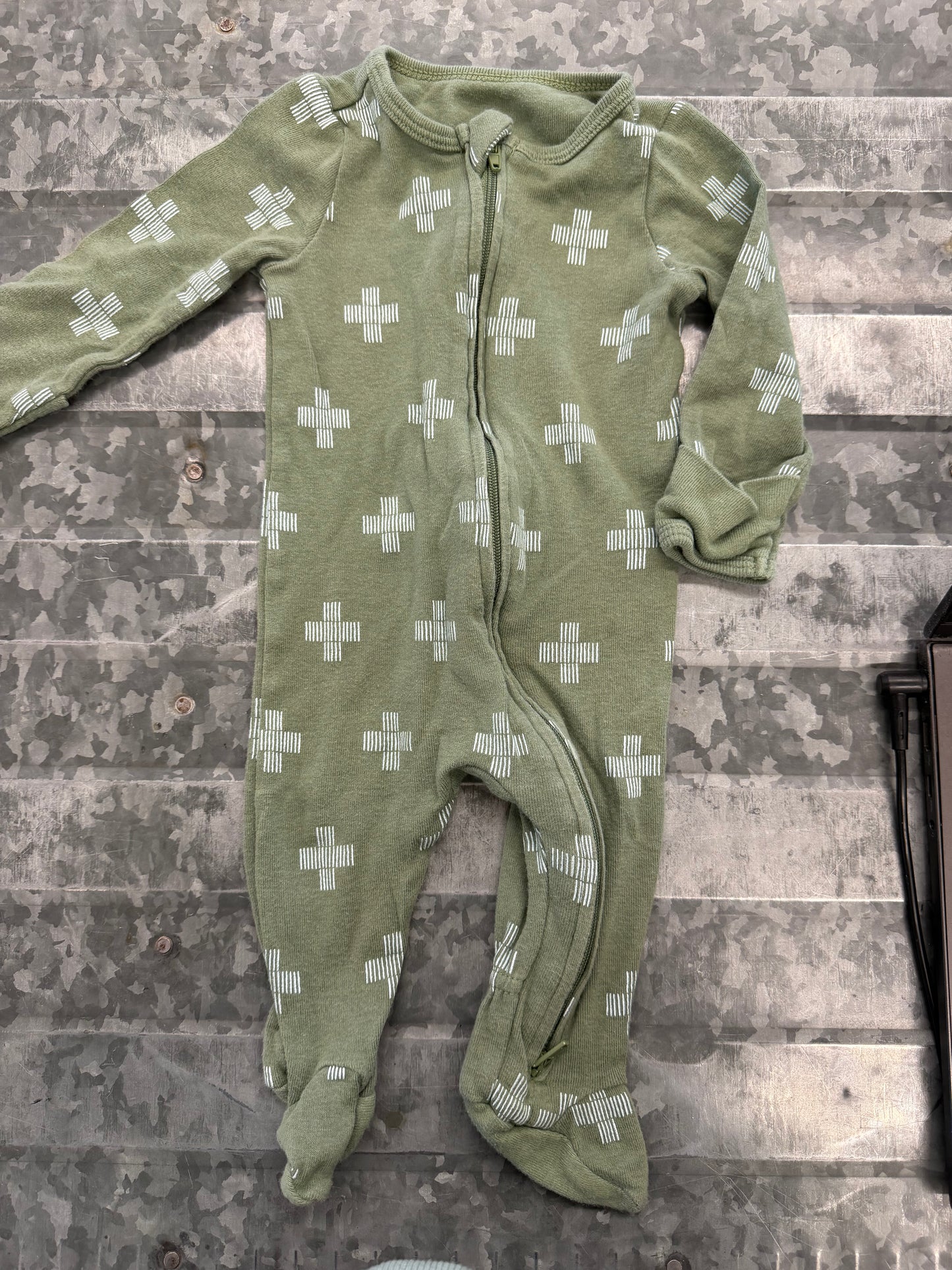 Cloud Island Green Sleeper - 0/3M