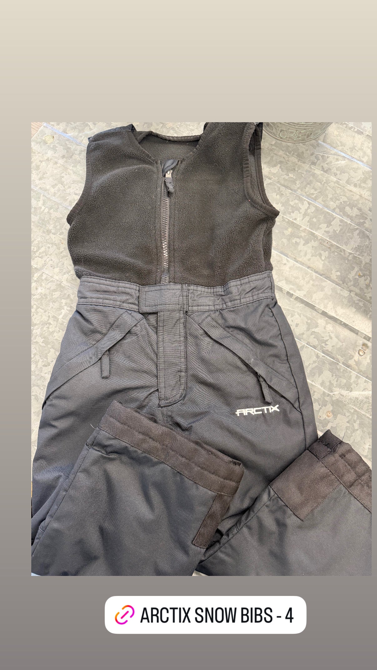 ARCTIX Snow Bibs - 4T