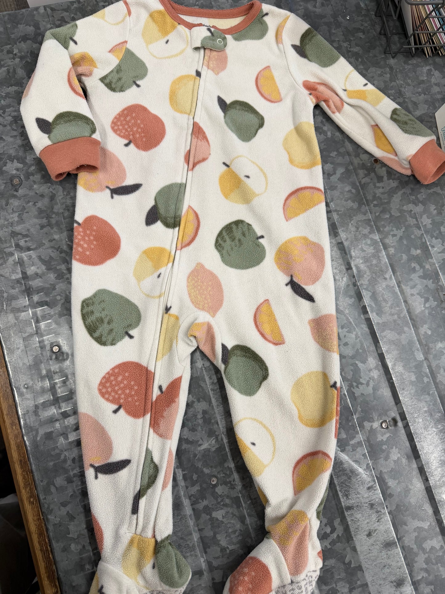 Carter Fruit Print Sleeper - 18M