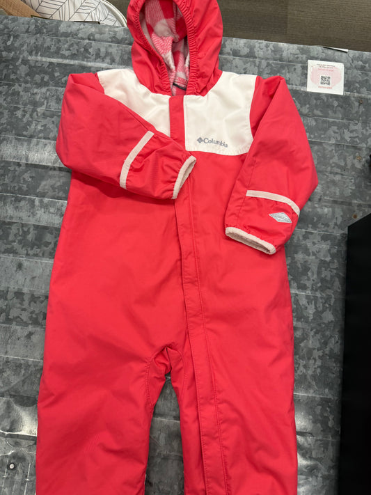 Columbia Interchangeable Pink Snowsuit - 18M