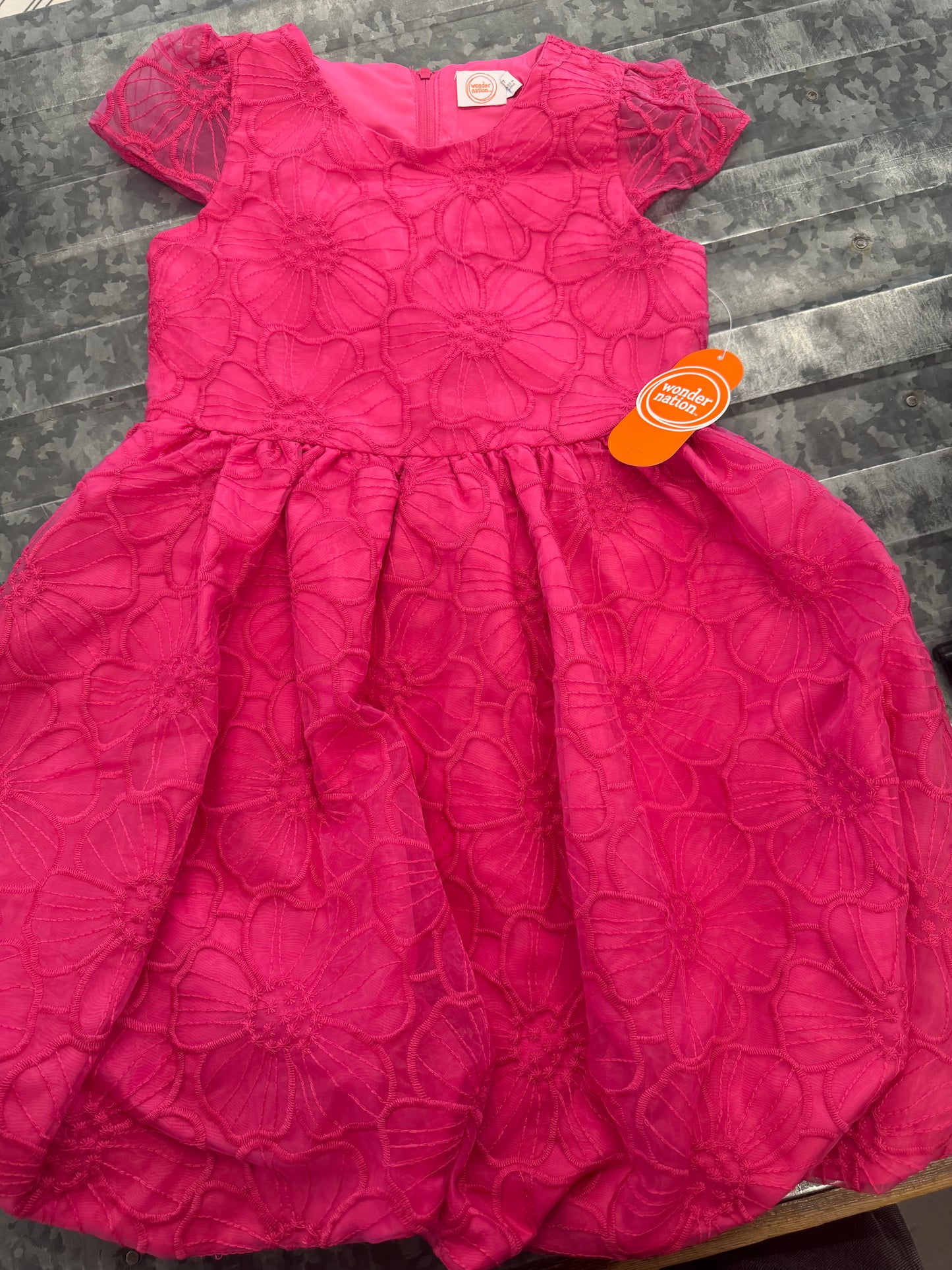 NWT Wonder Nation Pink Dress - 7
