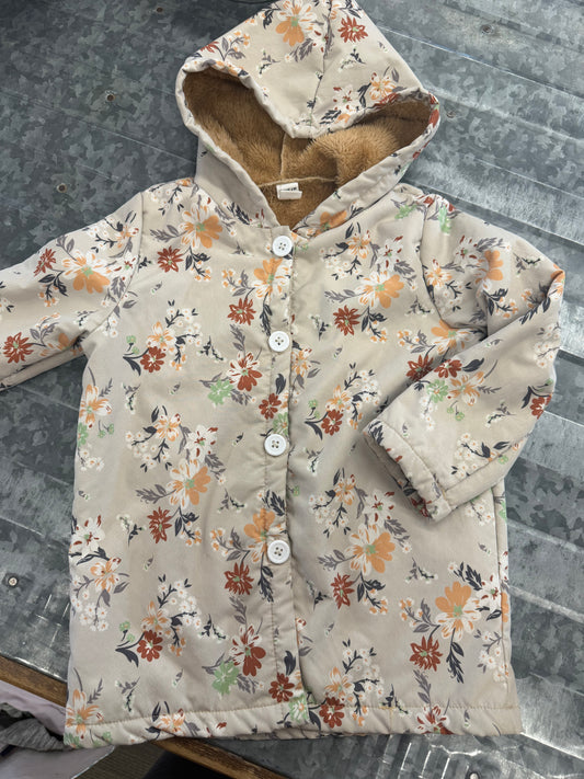 Shein Spring Floral Jacket - 4Y