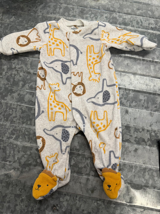 COM Safari Animal Sleeper - 0/3M