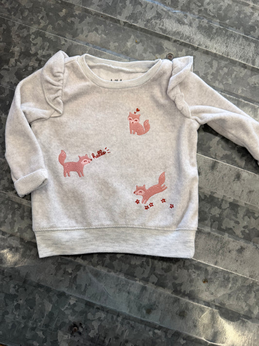 COM Fox Sweater - 0/3M