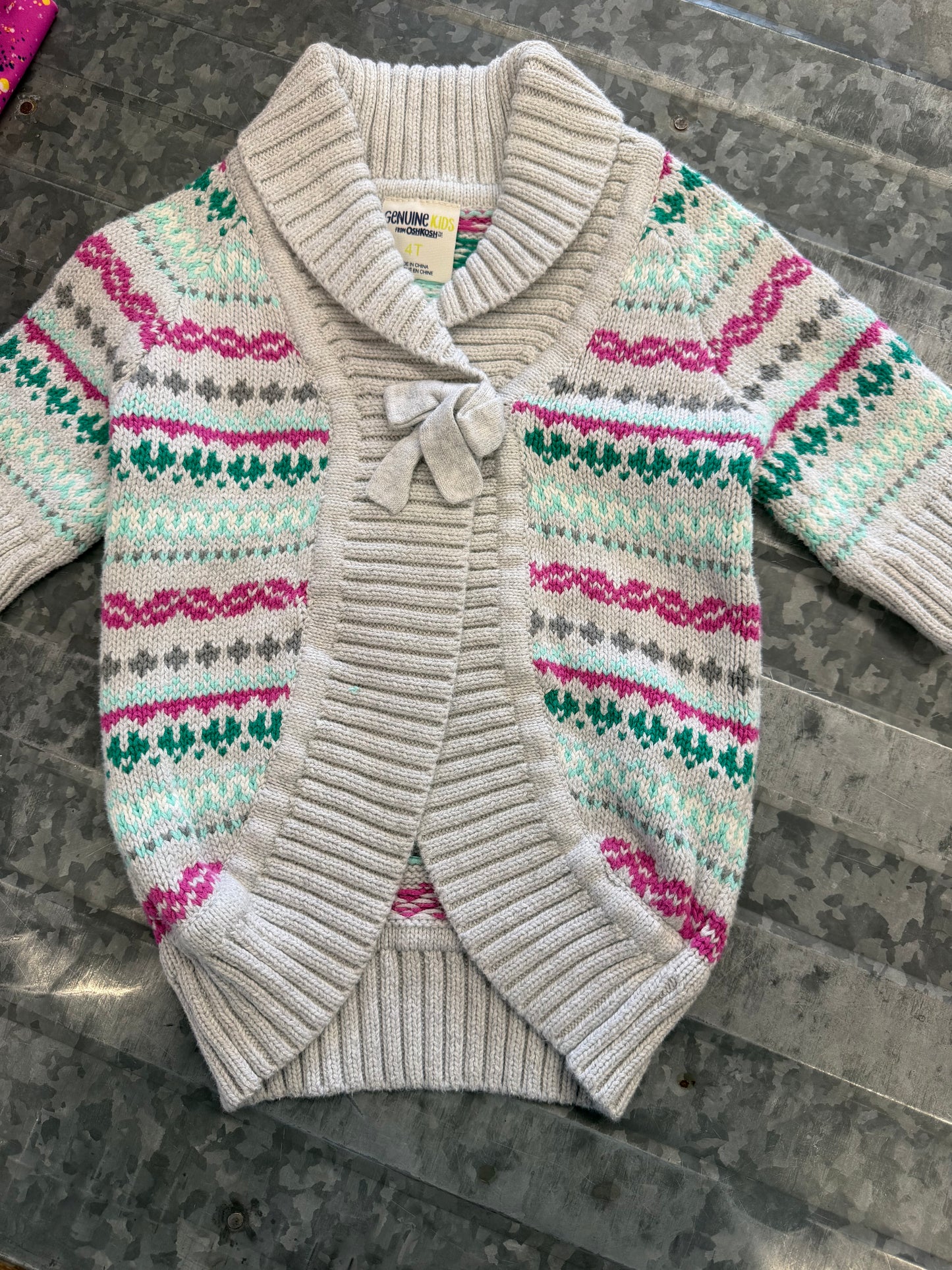 Genuine Kids Knit Sweater - 4T