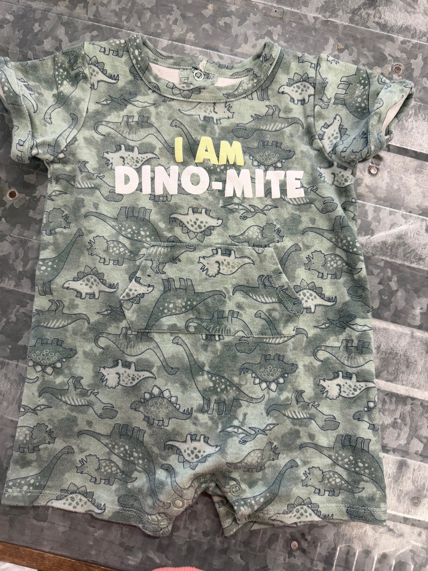 Kids Headquarters Dino Romper - 24M