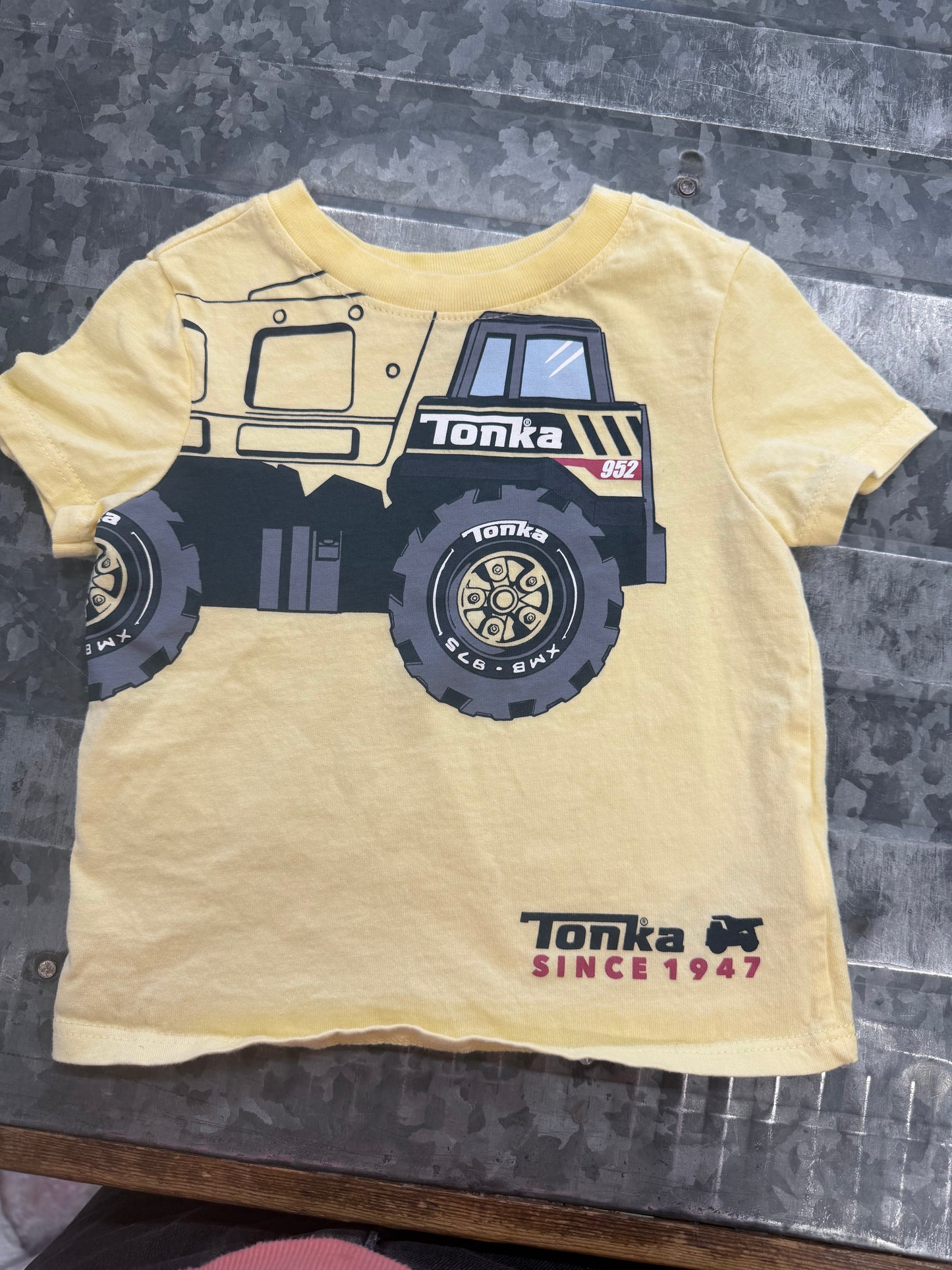 Tonka Yellow SS Shirt - 12/18M