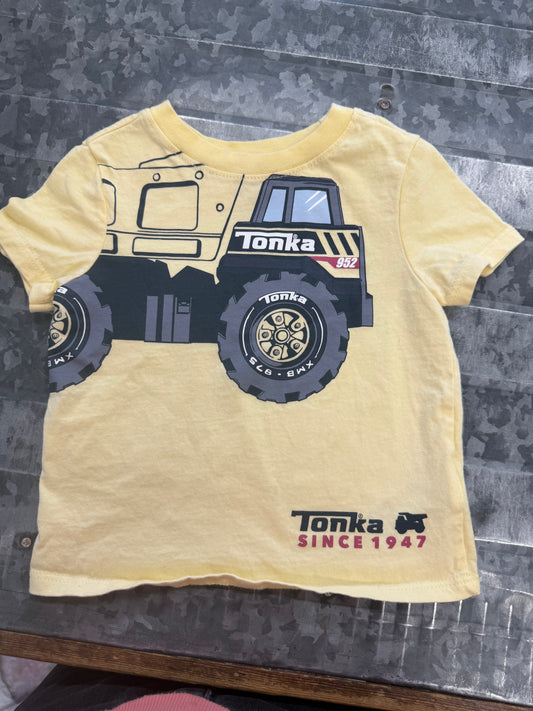 Tonka Yellow SS Shirt - 12/18M