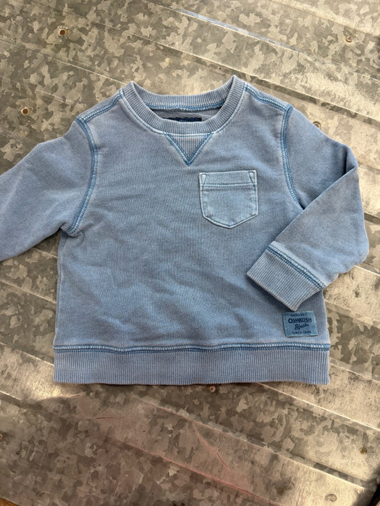 OshKosh Blue Pullover - 12M