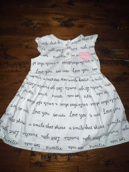 Carter Heart Dress - 9M