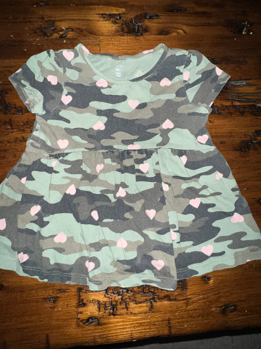 baby Gap Camo Blouse - 2T
