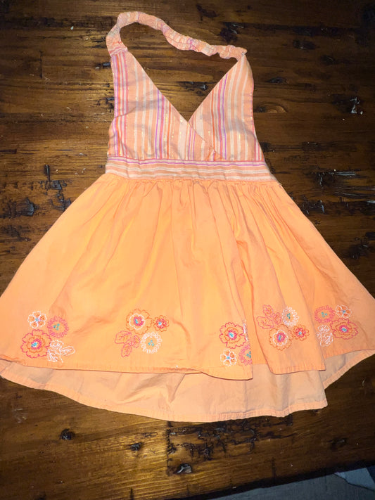 George Orange Dress - 18M