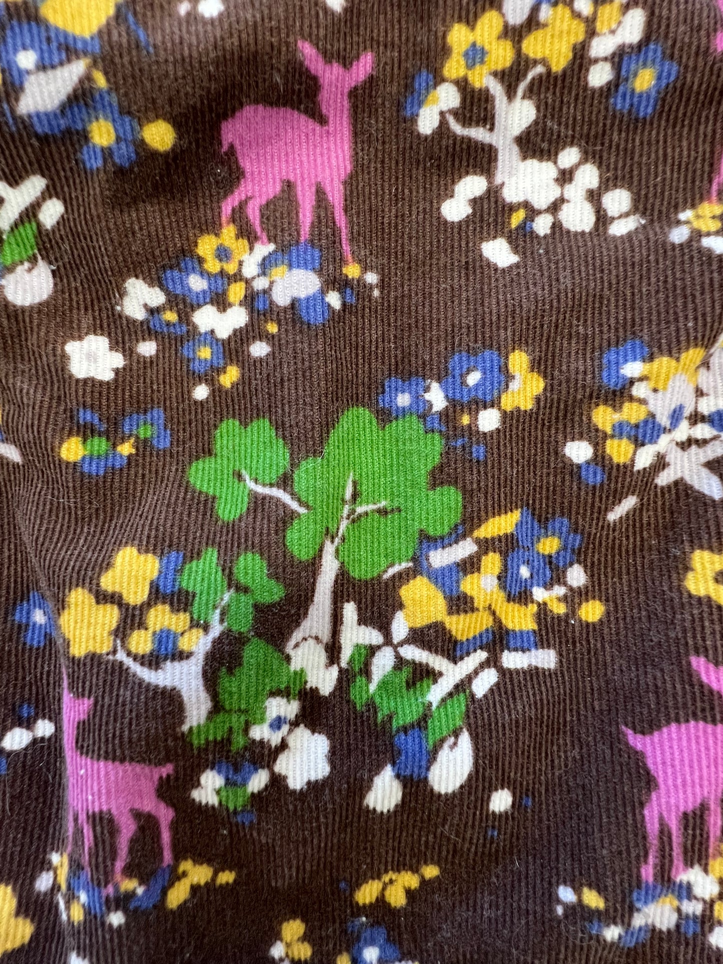 Baby Boden Woodland Corduroy Dress - 12/18M