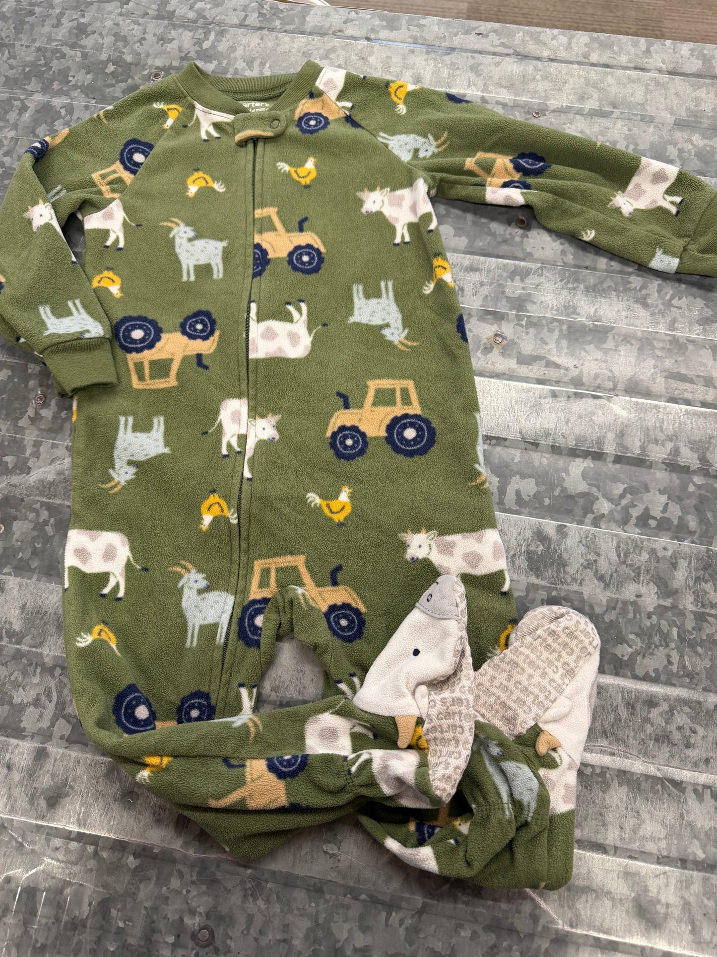 Carter Farm Animal Sleeper - 2T