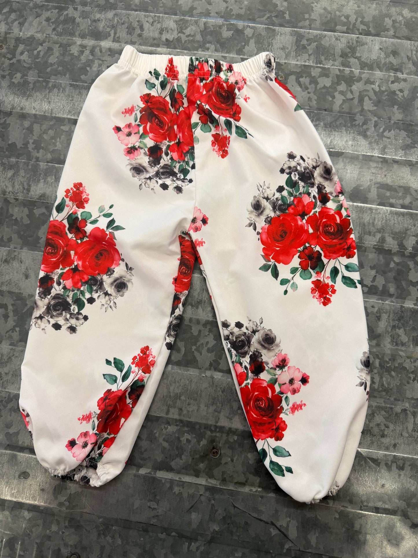 Floral Parachute Pants - 18M