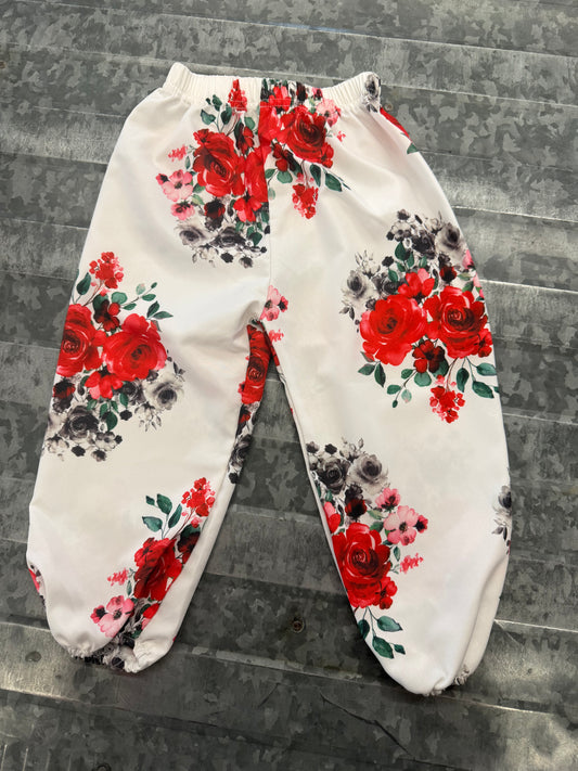 Floral Parachute Pants - 18M