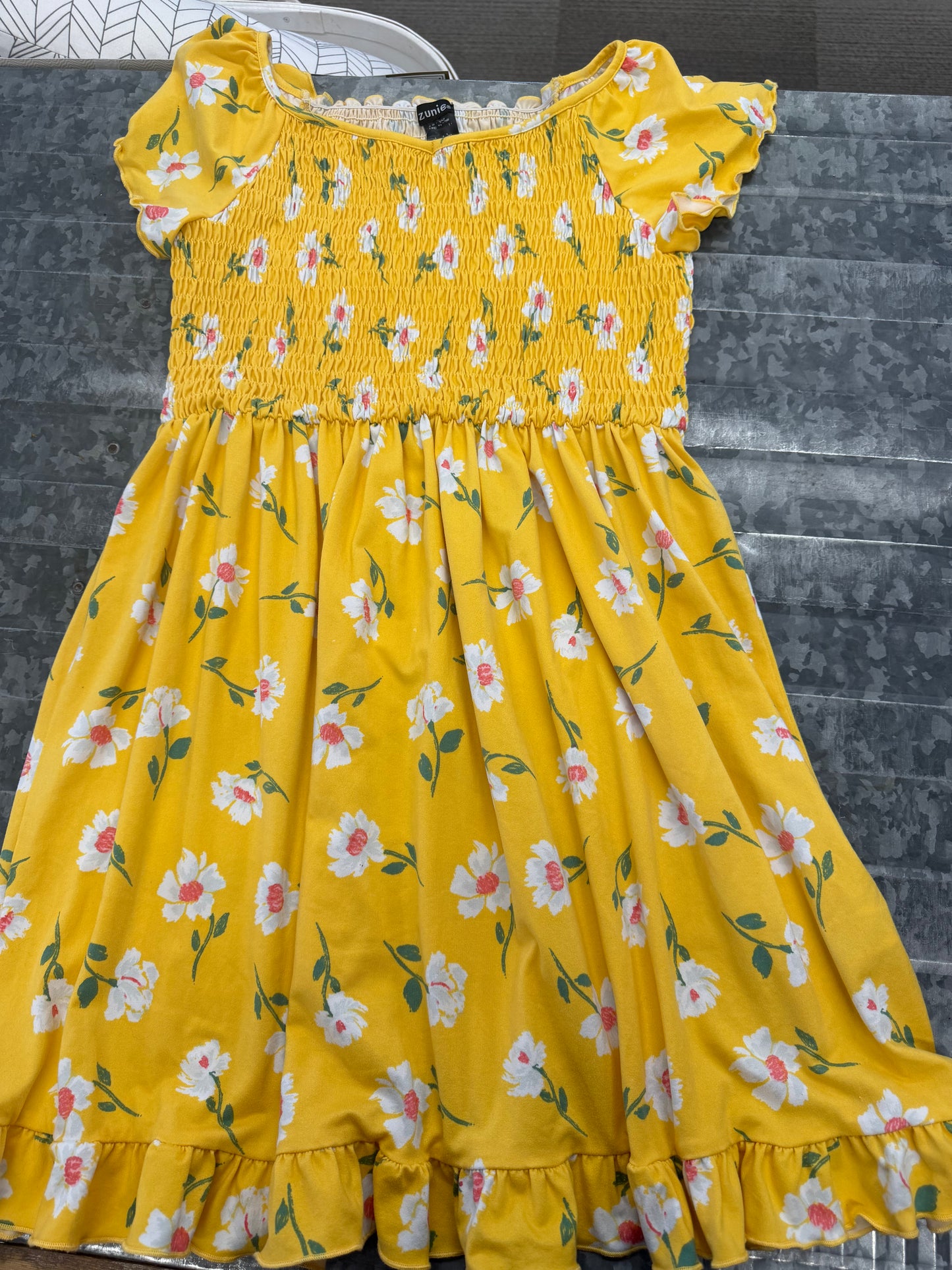 Zunie Yellow Dress - 14
