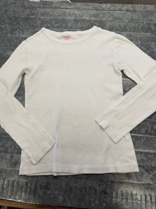 Old Navy LS White Shirt - 14