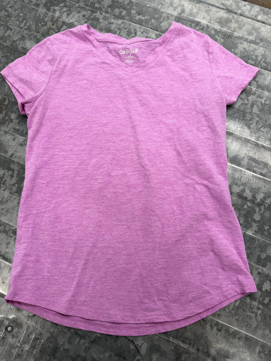 Cat&Jack Purple SS Shirt - 10/12