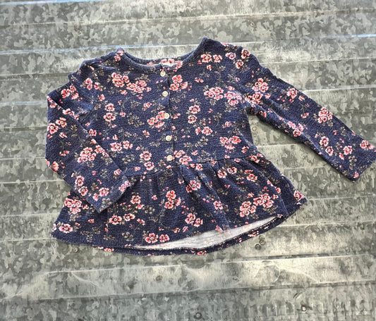 Old Navy Floral Ruffle Shirt- 5