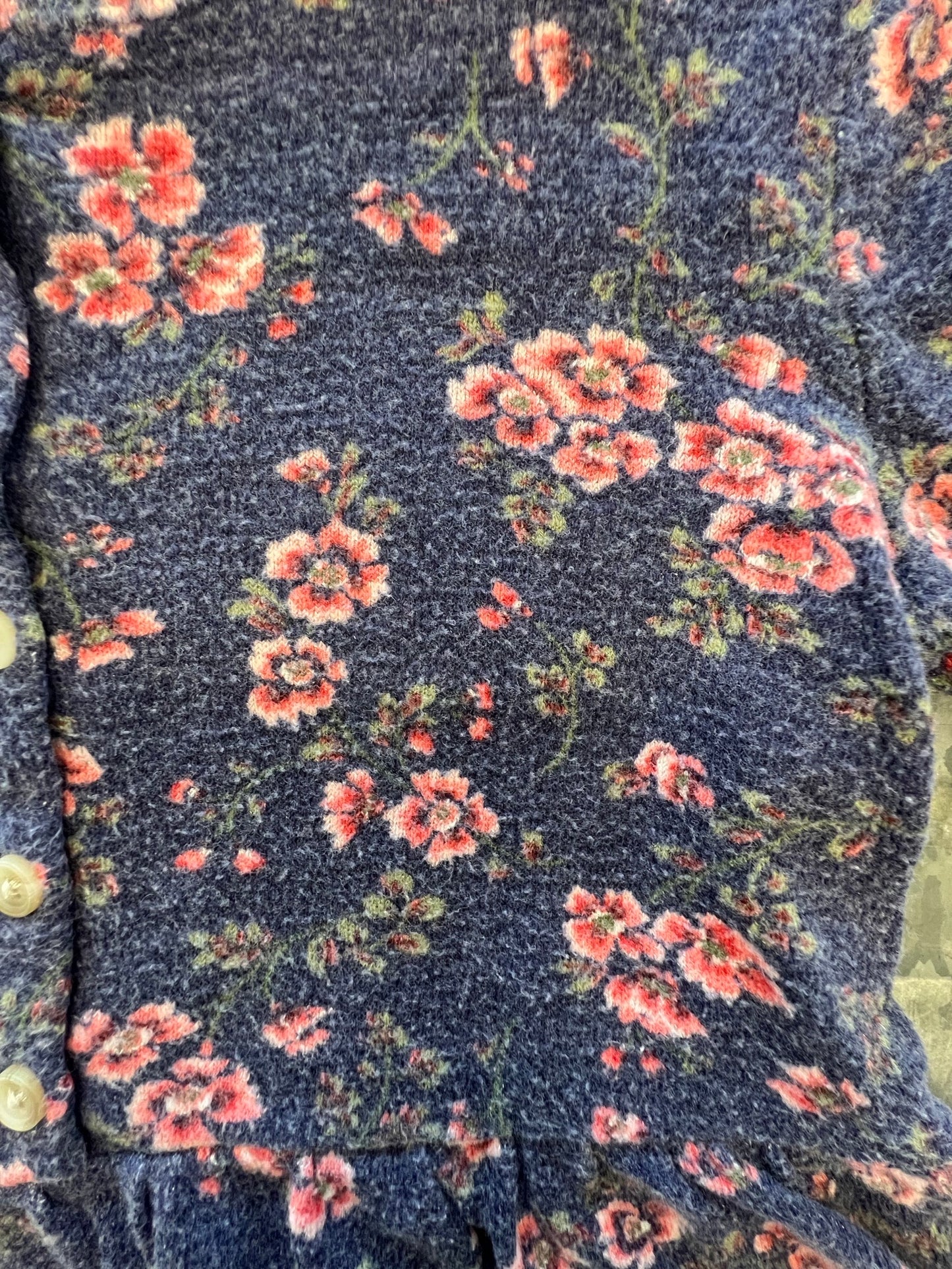 Old Navy Floral Ruffle Shirt- 5