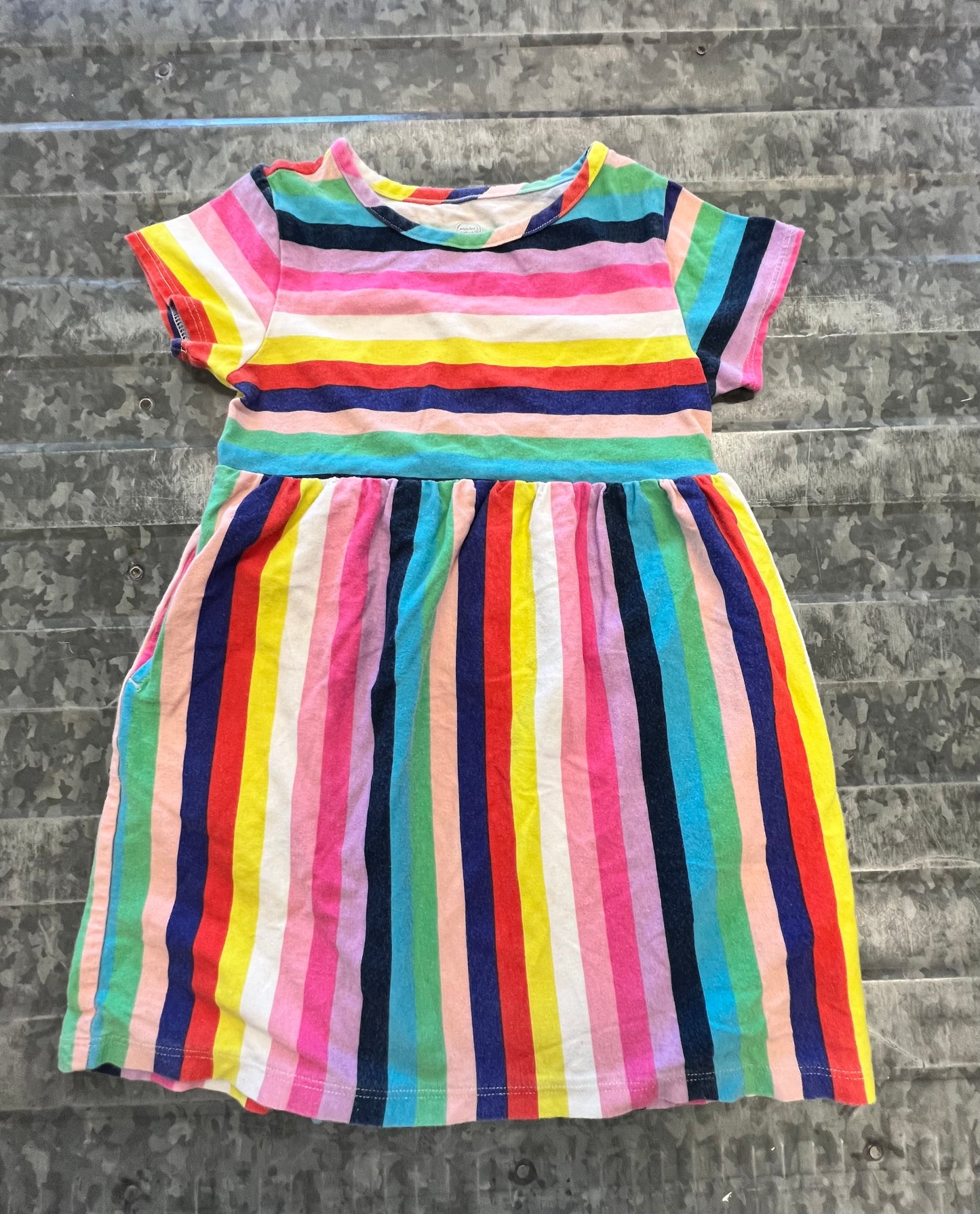 Wonder Nation Striped Dress - 4