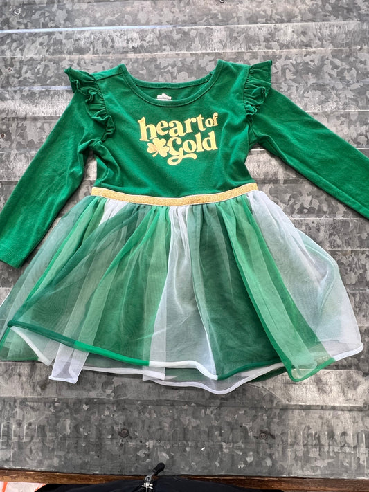 Celebrate St Patty Dress - 2T