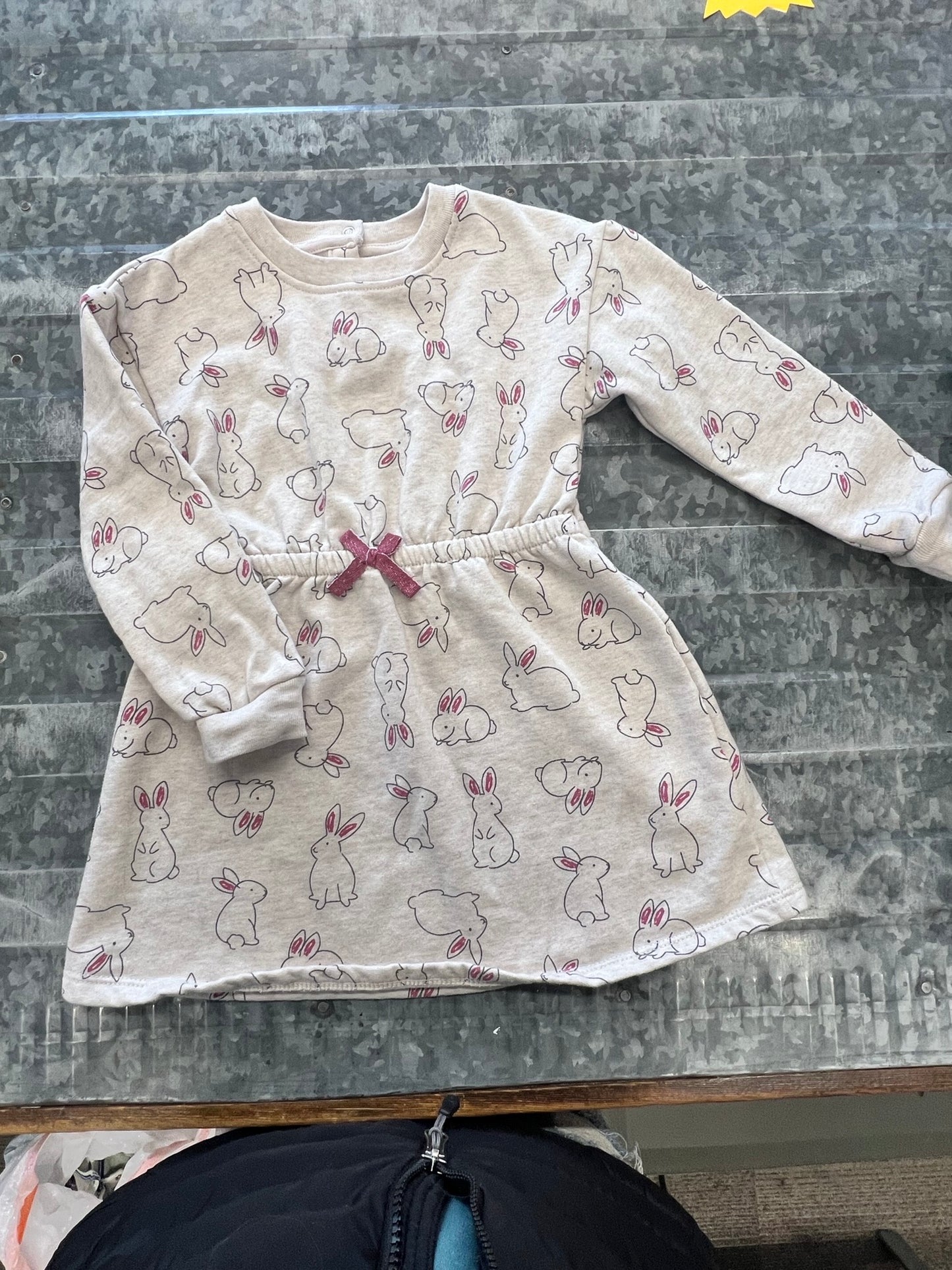 KoalaKids Bunny Dress - 4T