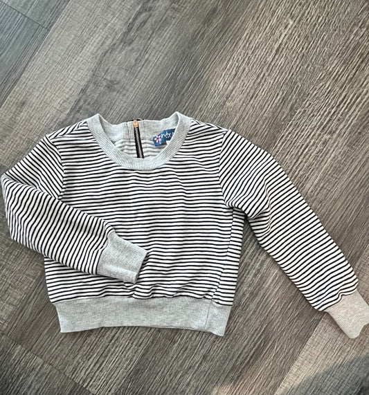 Truley Me Striped Sweater Shirt - 4T