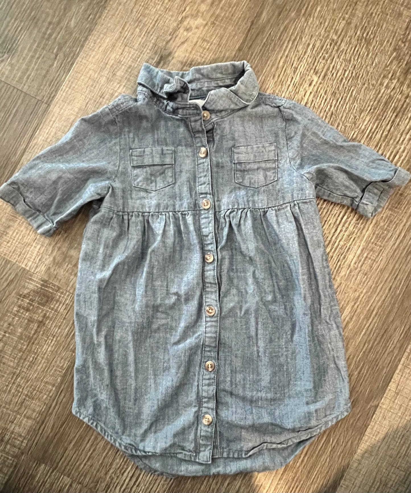 Old Navy Button Down Dress - 3T