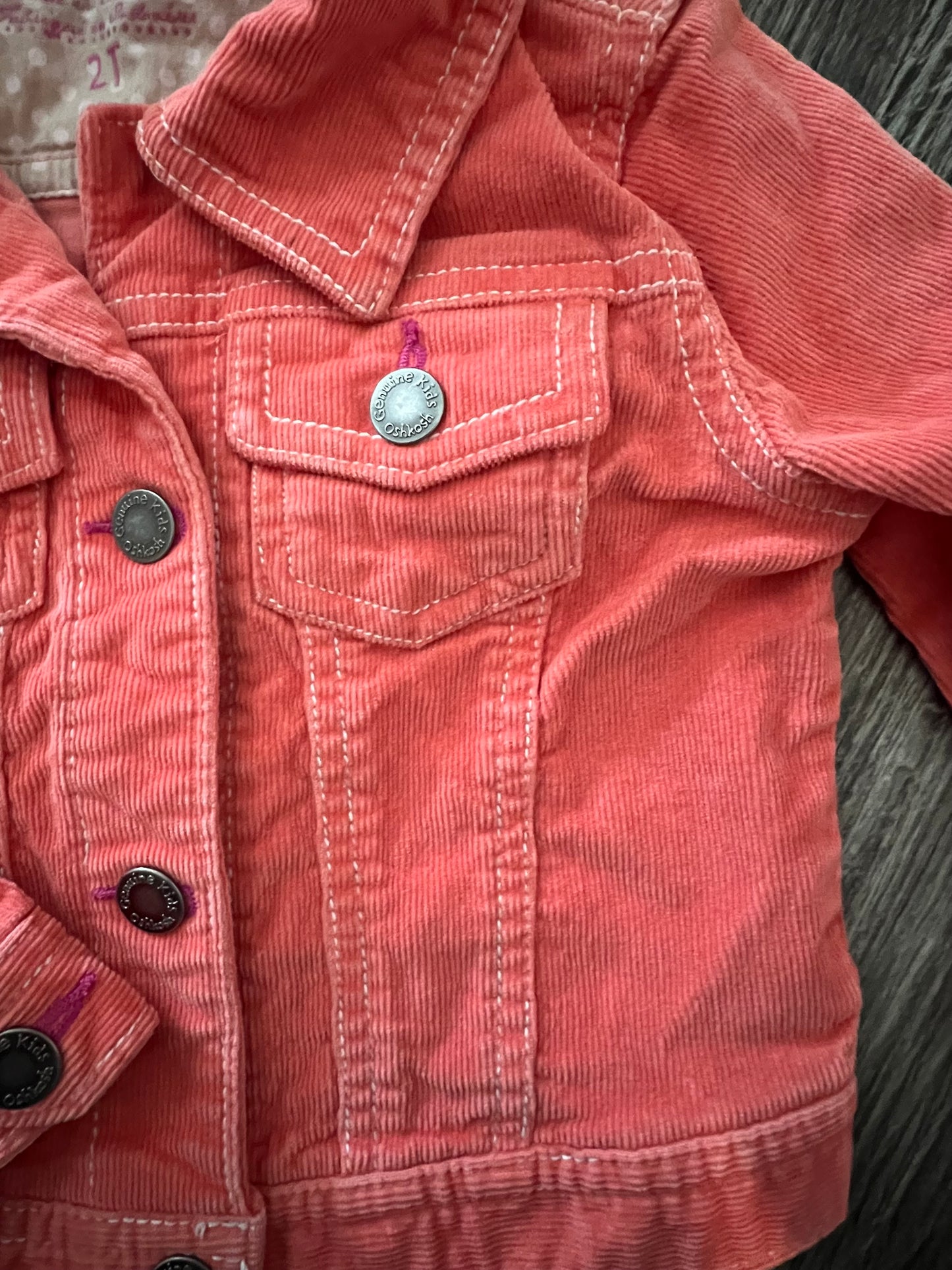 Genuine Kids Corduroy Jacket - 2T