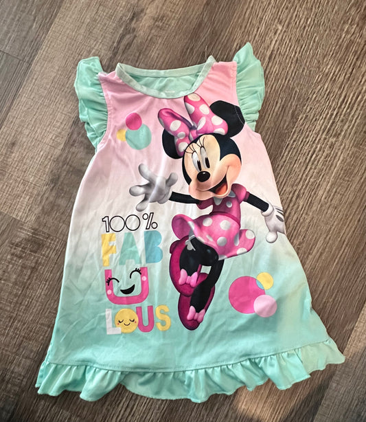 Disney Minnie Sleep Gown - 2T