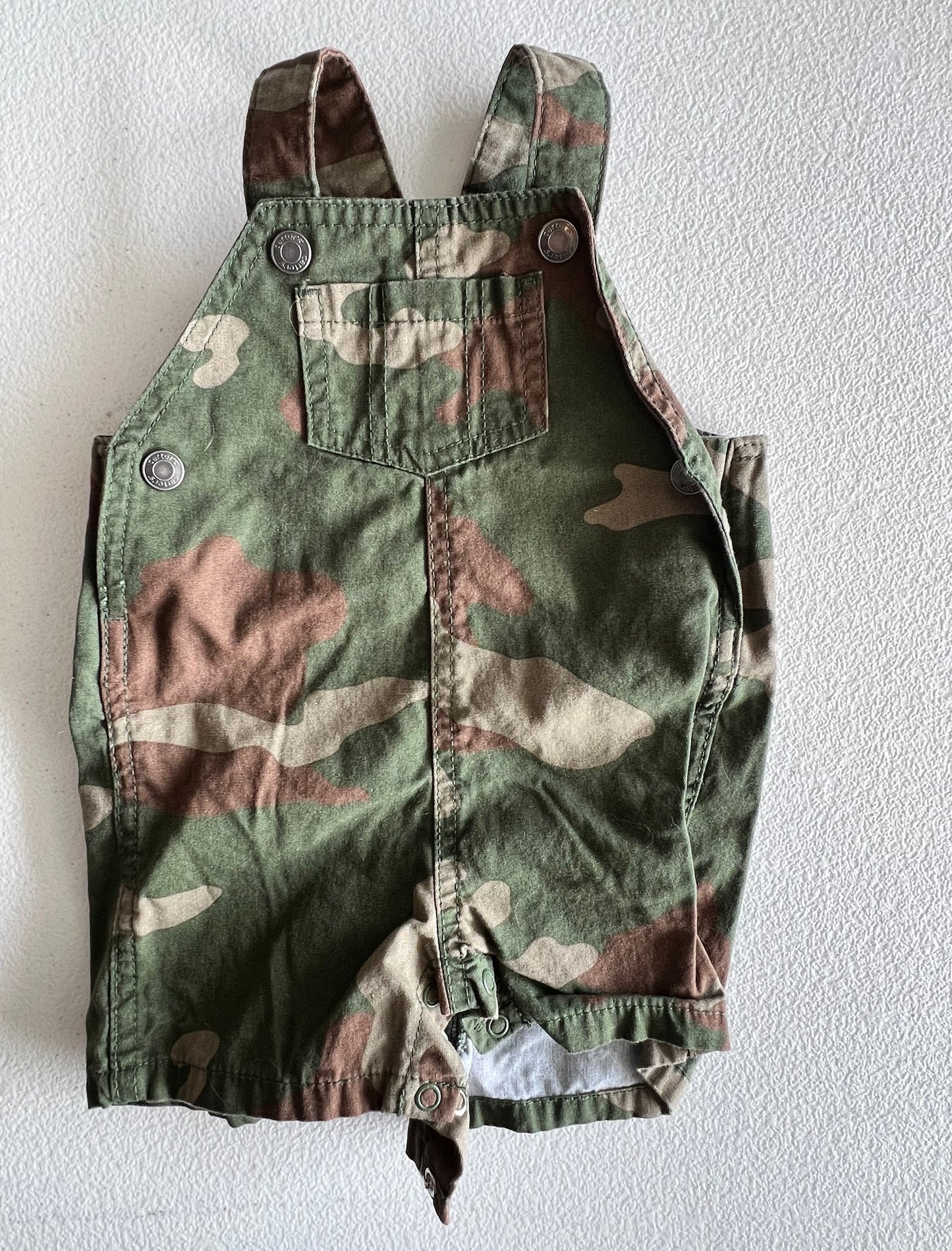 Carter Camo Overalls - 6M