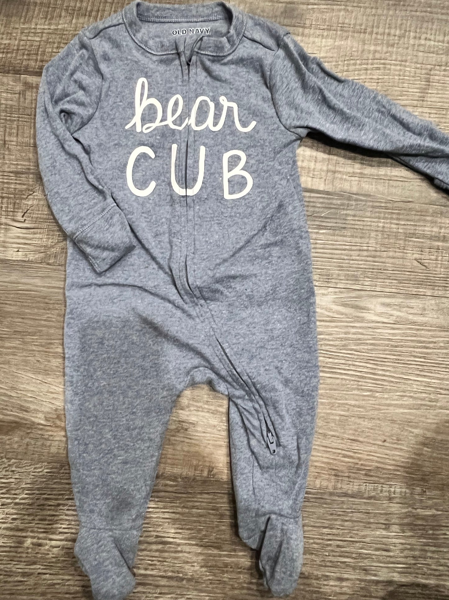 Old Navy Bear Cub Sleeper - 3/6M